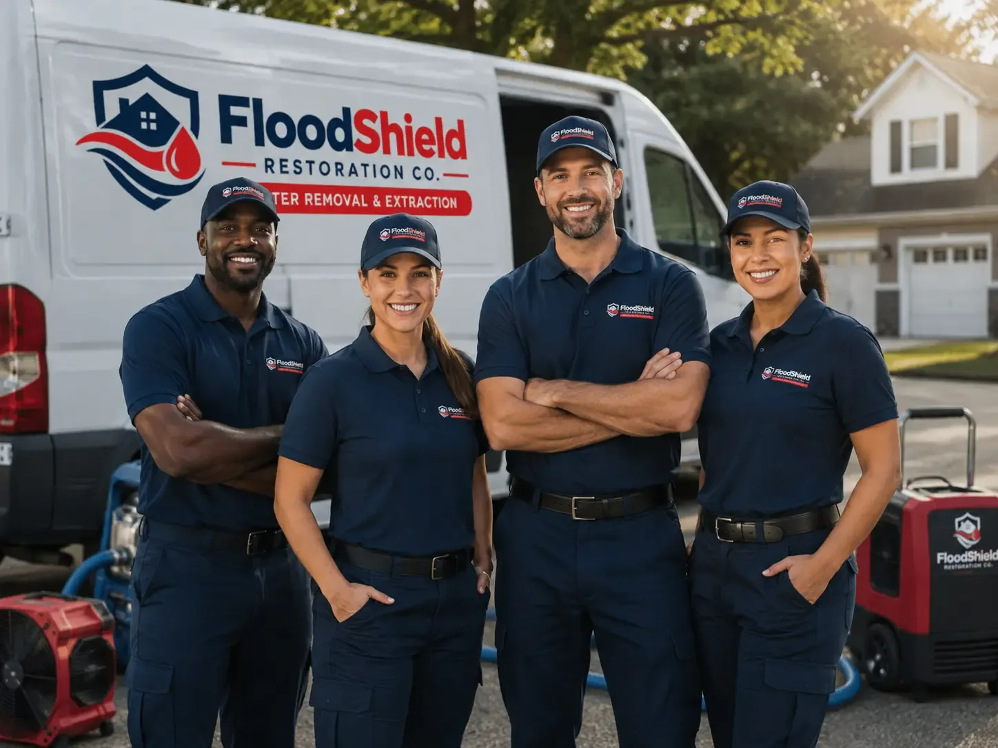 Flood Damage Restoration company in Dunbridge, OH