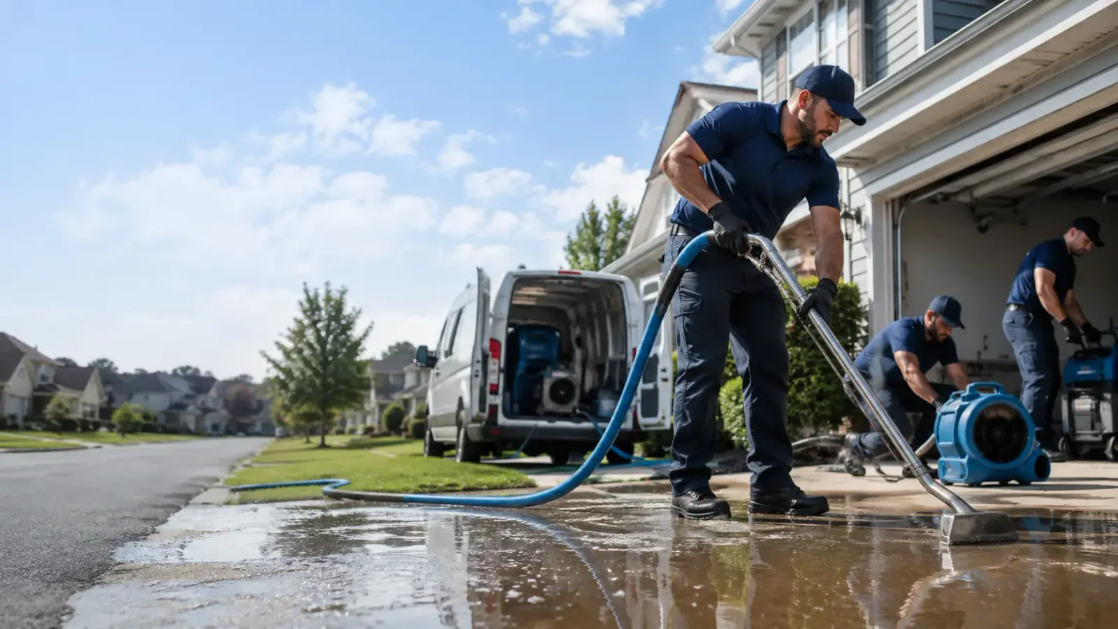 Flood Damage Restoration in Dunbridge, OH